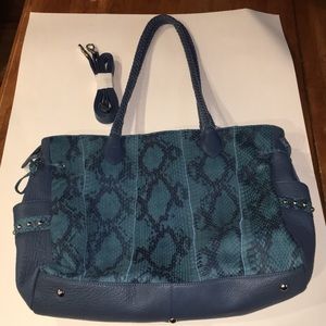 Chi by Carlos Falchi Leather Bag